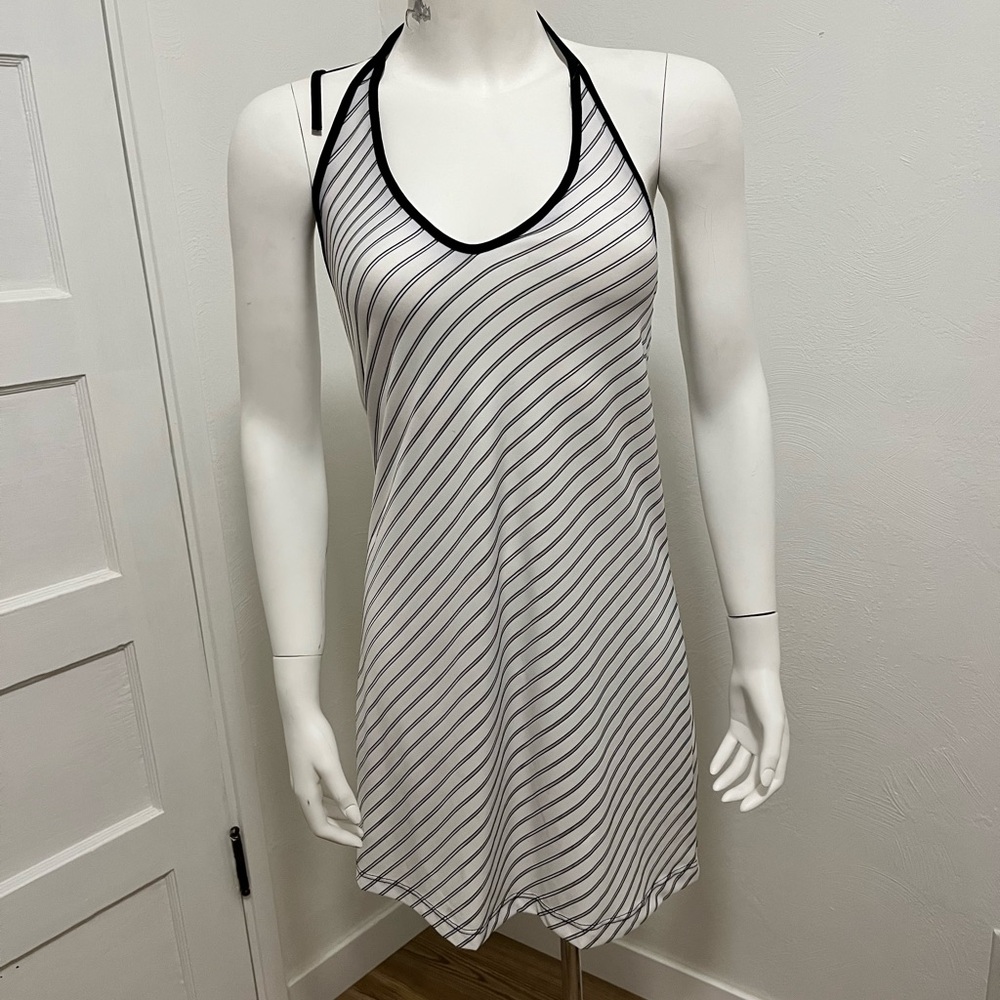 Striped Halter Dress